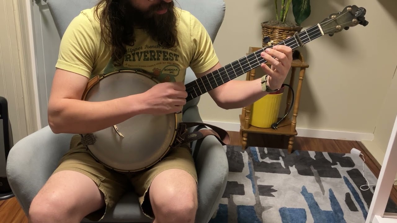 Camp Meeting on the 4th of July (Double D) Clawhammer Banjo @transylvaniajamteachingvid5294 