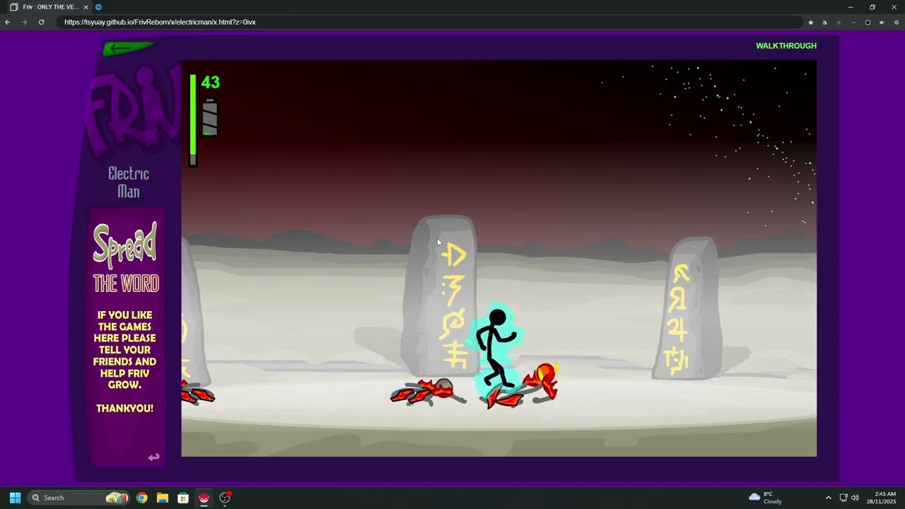 Electricman Full Gameplay on Friv Classic