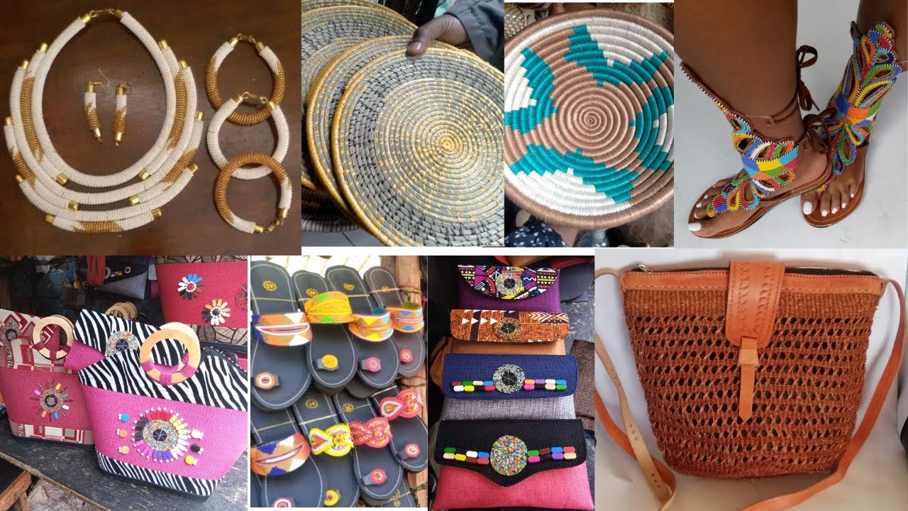 HANDMADE MAASAI SANDALS, AFRICAN PRINT HANDBAGS  & ORNAMENTS: Pack and ship an order with us