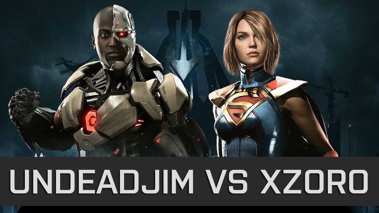 Injustice 2 - High Level FT10 - UndeadJim (Cyborg) vs xZoro (Swamp Thing/Supergirl)