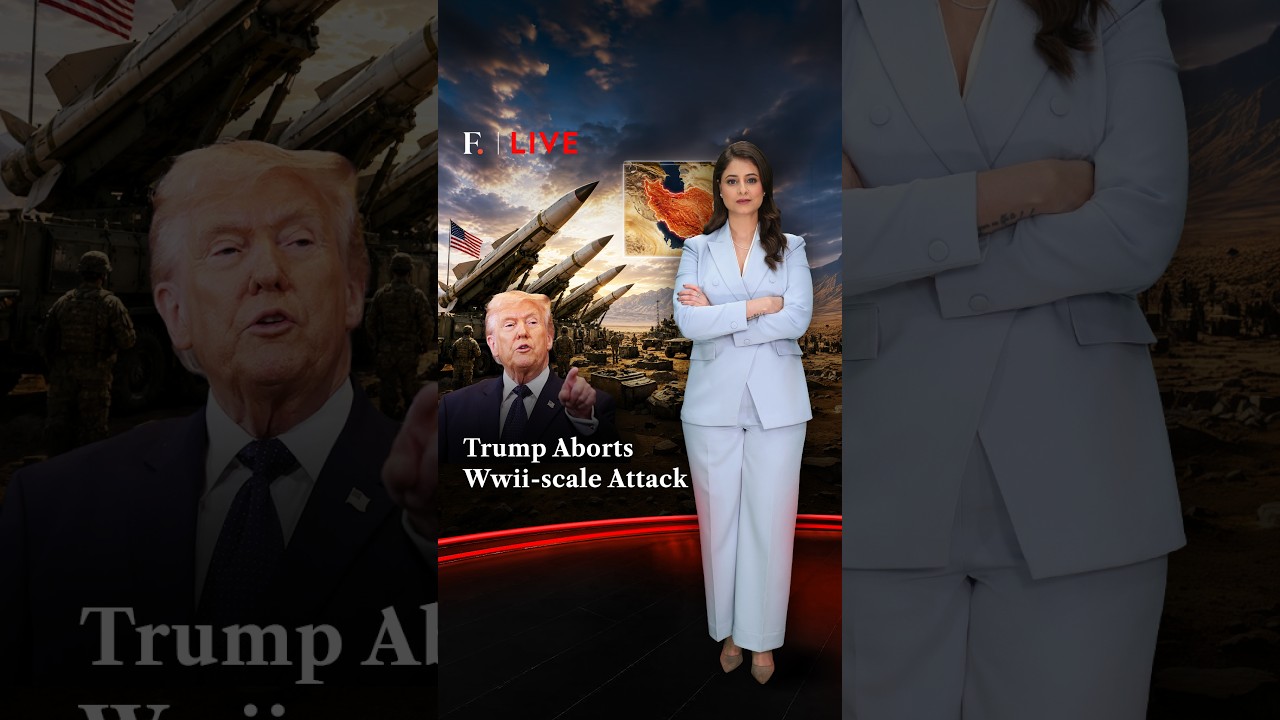 Трамп отменил удар масштаба Второй мировой войны | Firstpost Live