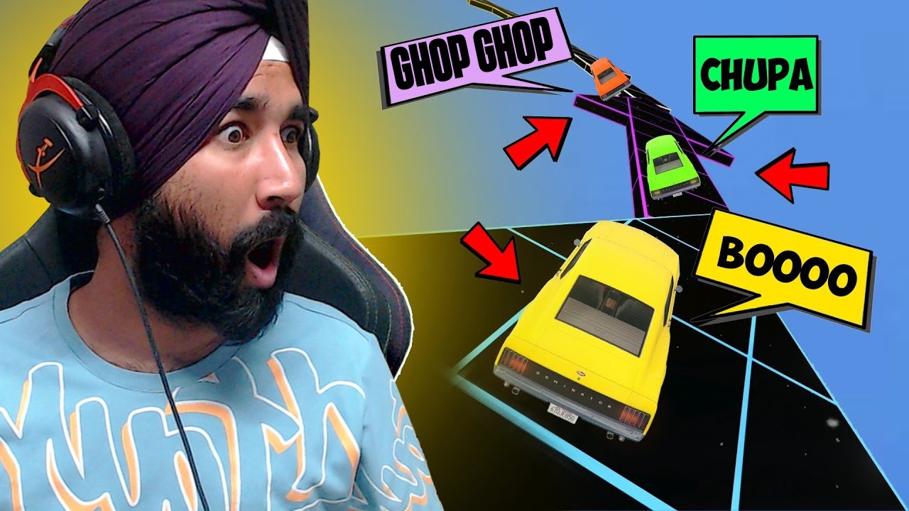GTA 5 CRAZY RACE AR YOU KIDDING  😁