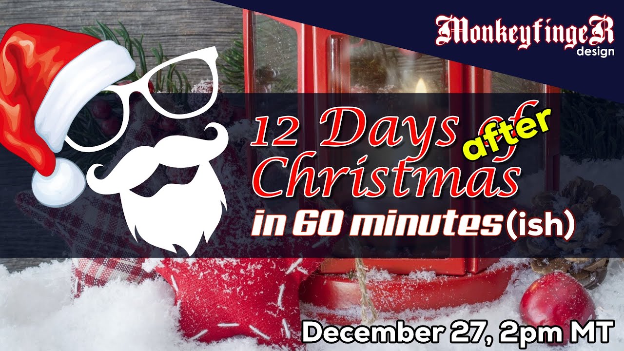 12 Days of Christmas in 60 Minutes(ish), plus a new Begleri