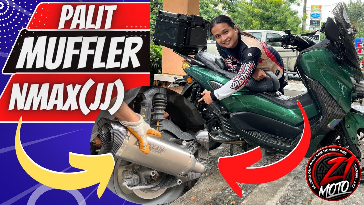 Nmax 155 (JJ) Palit Villain Muffler @Zero One Moto w/ ECU Remap