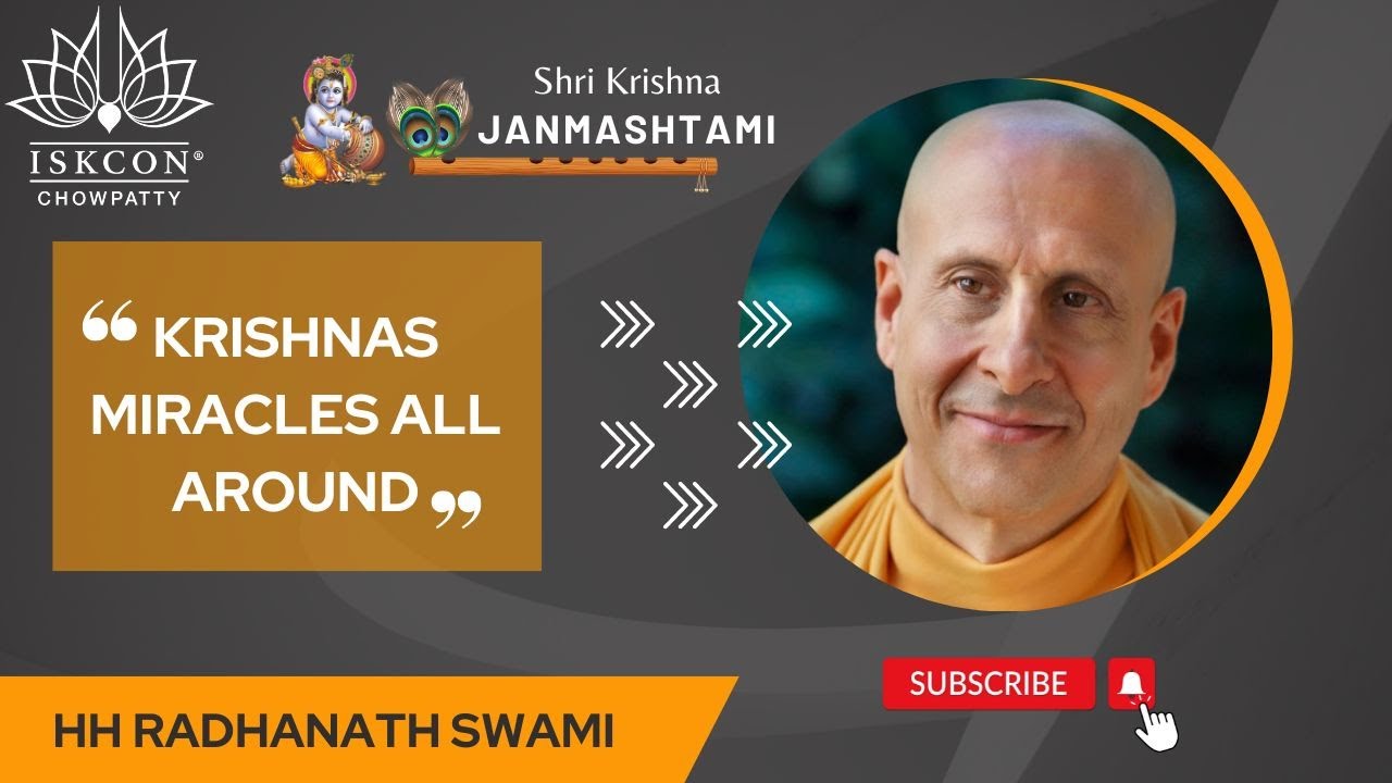 Krishnas miracles all around | ISKCON Chowpatty | HH Radhanath Swami