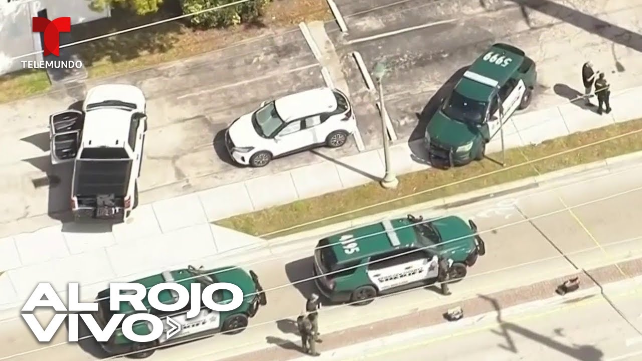 Policías matan a sujeto que presuntamente los atacó con un machete en Florida