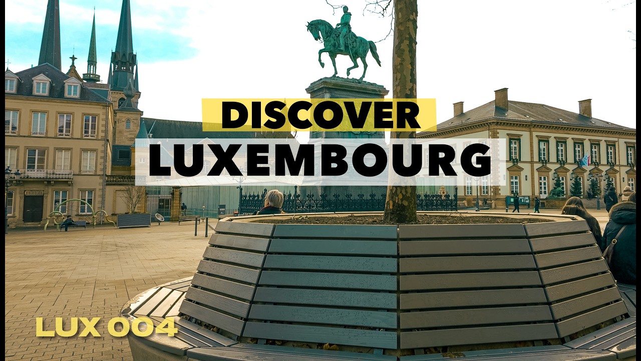Life in Europe’s Wealthiest Country 🇱🇺 Discover Luxembourg City in January 2026
