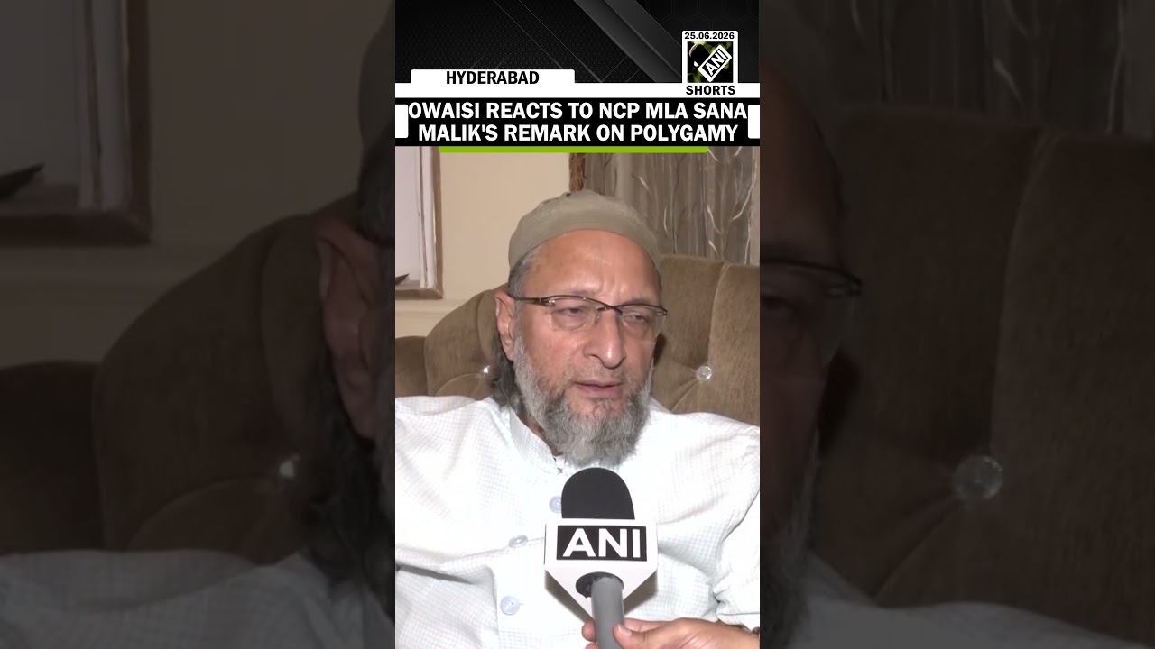 AIMIM Chief Owaisi reacts to NCP MLA Sana Malik's remark on Polygamy