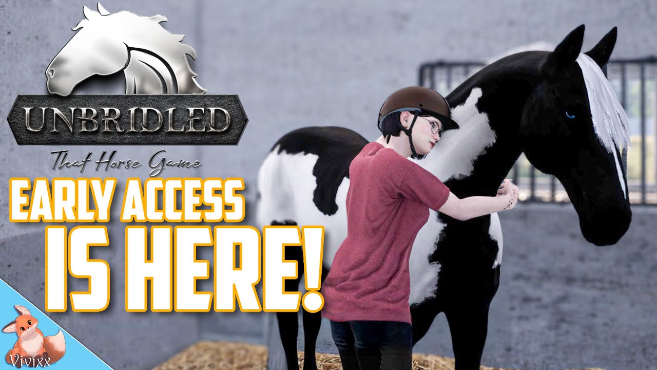 Unbridled that horse game is HERE! Early access Available on Steam