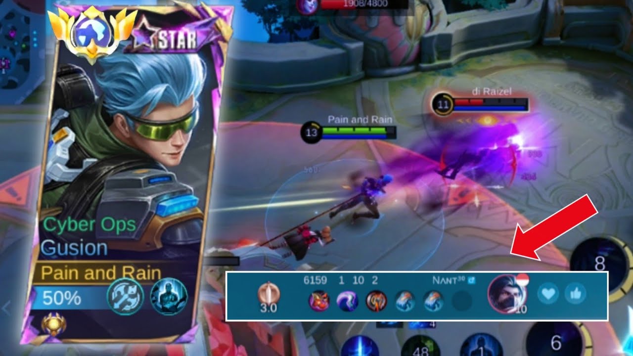 AIM FOR HAYABUSA TO GET CHOCOLATE - mobile legends