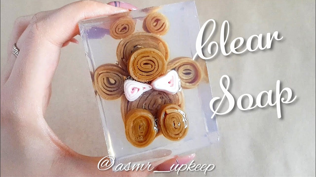 Clear soap cutting. Extreme visual satisfaction. Soft soap asmr. Cortando jabon. Резка мягкого мыла.