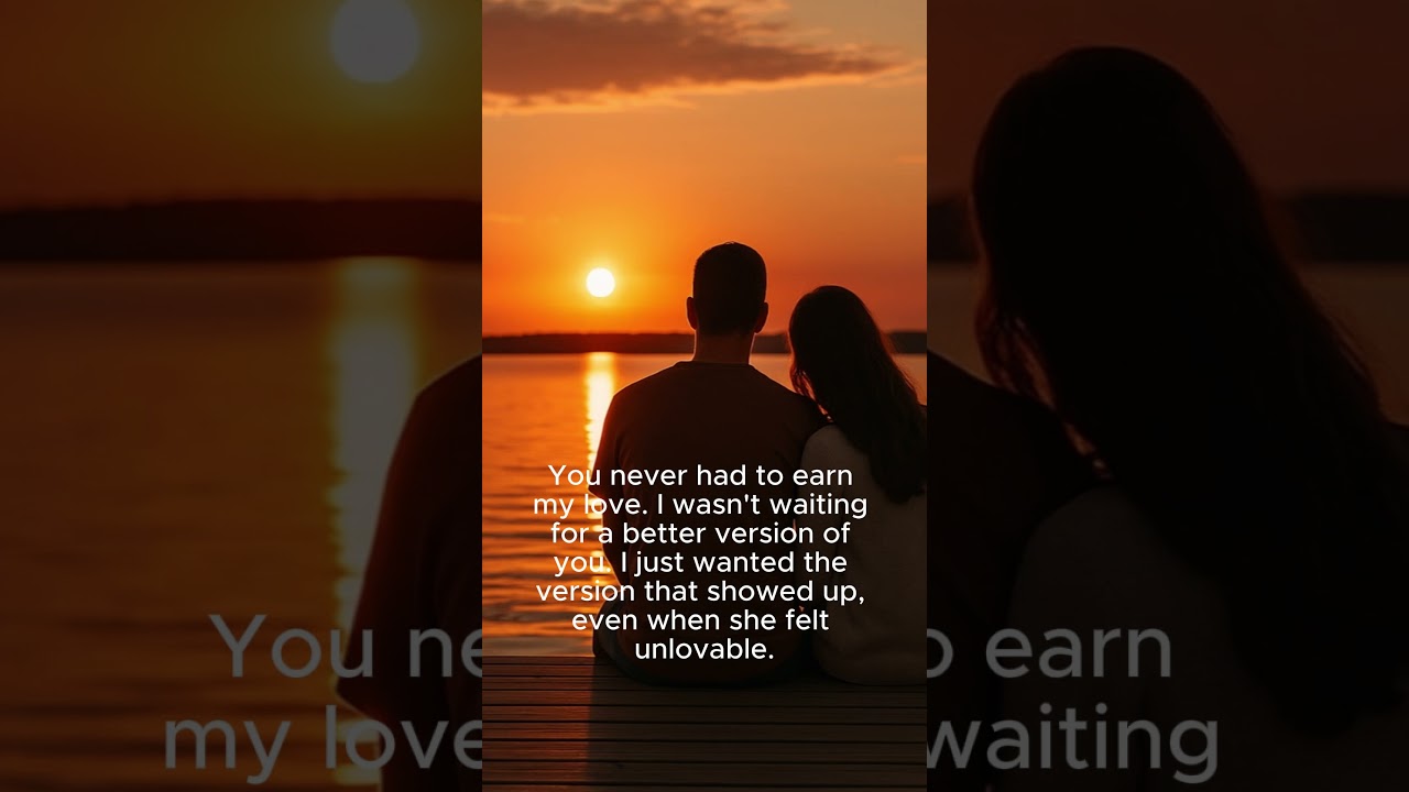 Love you too the moon and back, She Never Had to Earn My Love &mdash; I Chose Her, Even on Her Worst Days