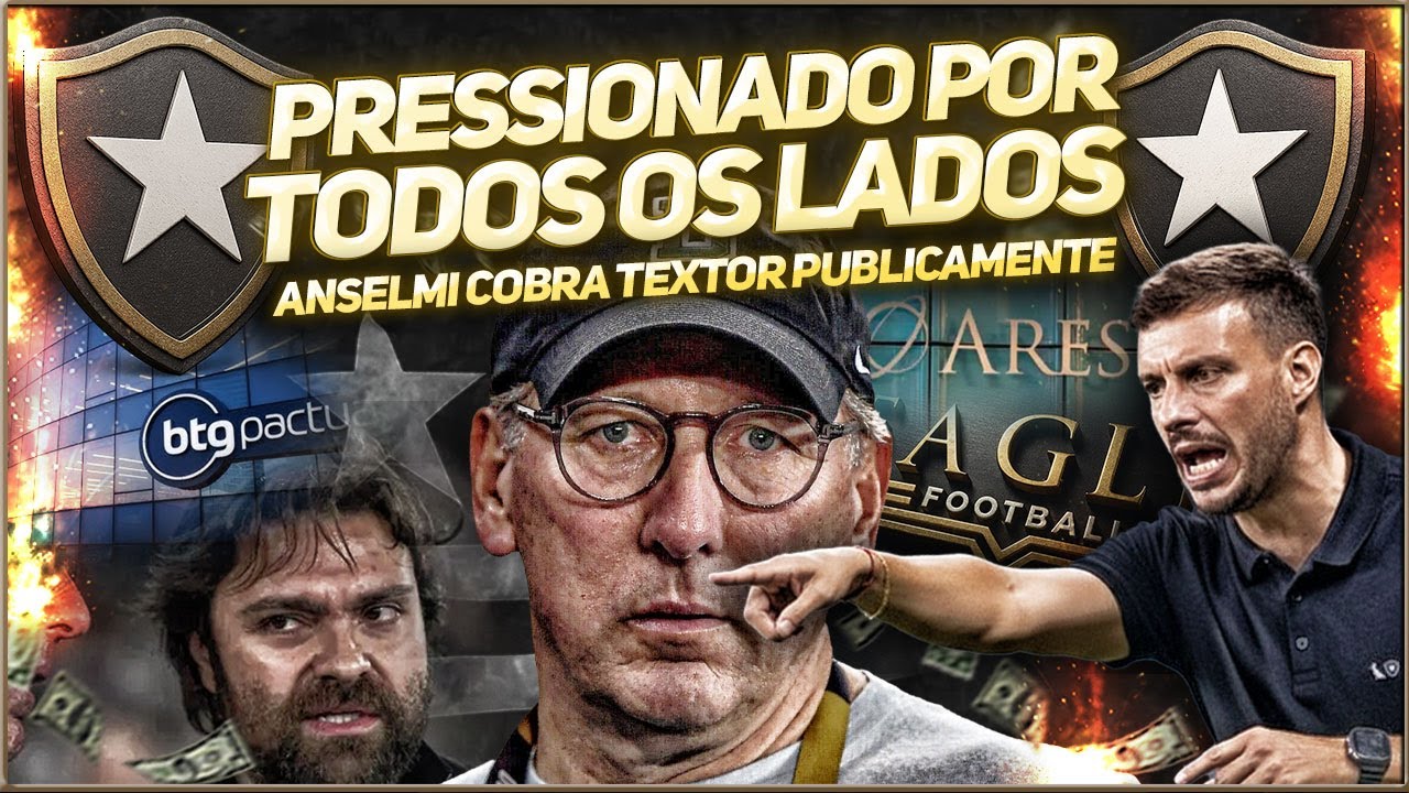🔊MARTÍN ANSELMI COBRA JOHN TEXTOR PUBLICAMENTE PELO FIM DO TRANSFERBAN: DATA LIMITE É HOJE