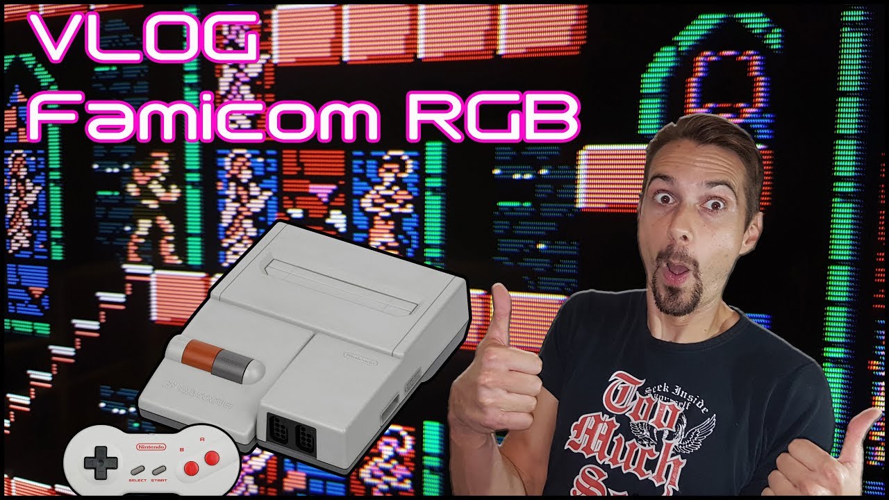 [GTU] VLOG/TUTO - RGB Famicom AV (NINTENDO NESRGB)