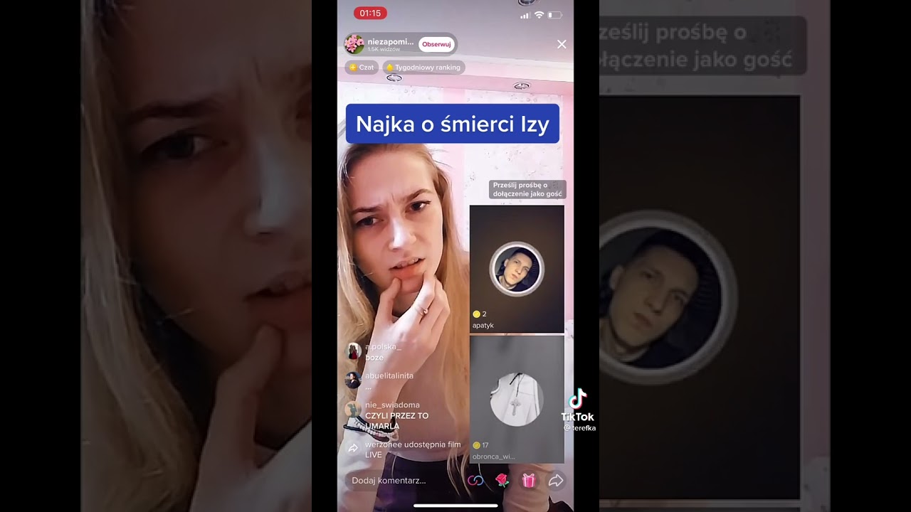 @najjjka prowadząca live 🤮🤦