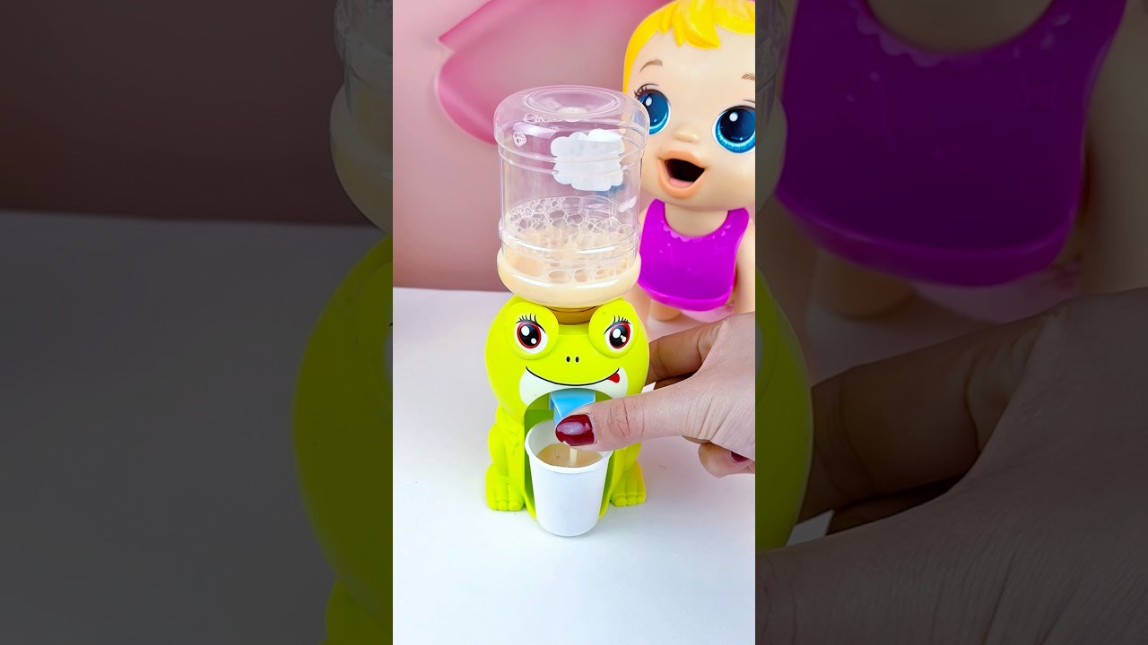 Satisfying Unboxing & Review Mini Water Dispenser Set Toys, Kitchen Set Cooking Videos | ASMR Videos