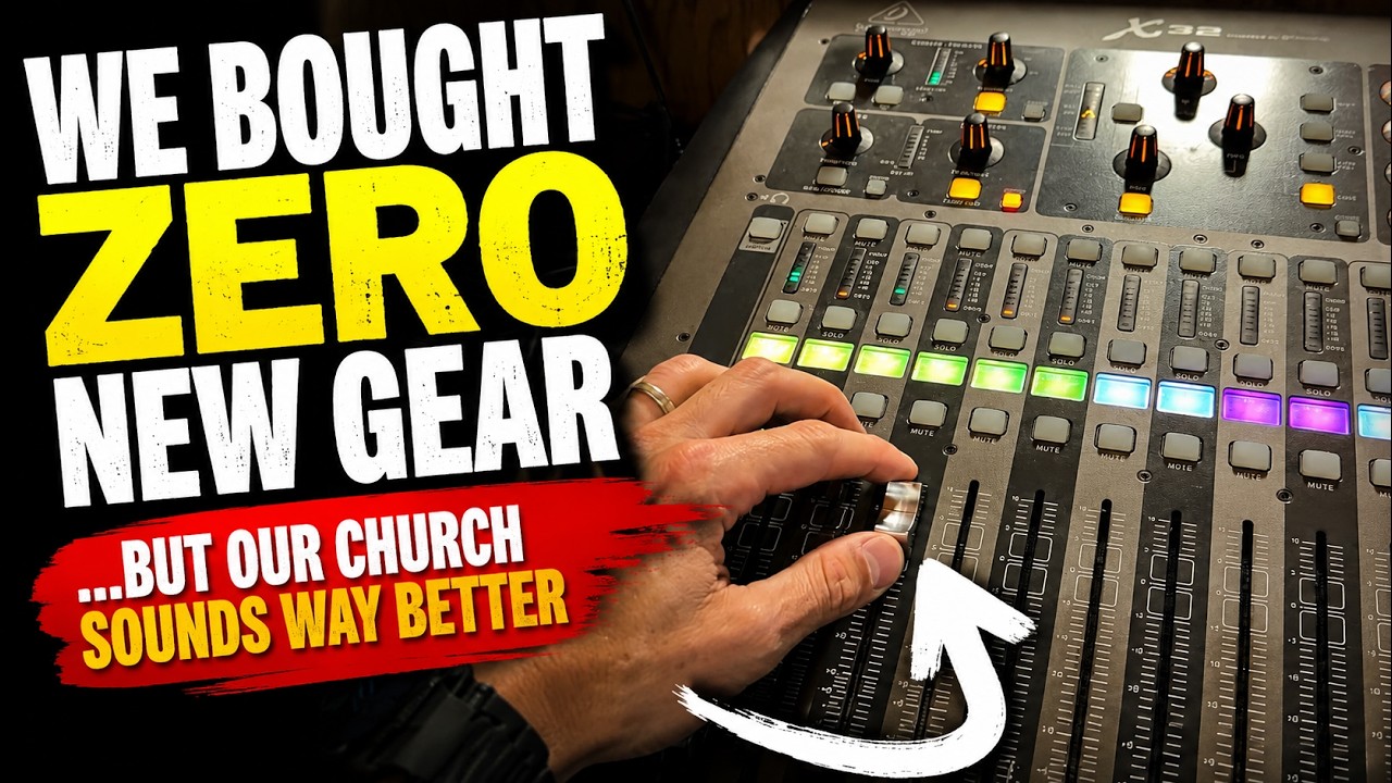 I Fixed Everything Wrong With My Church's Sound System