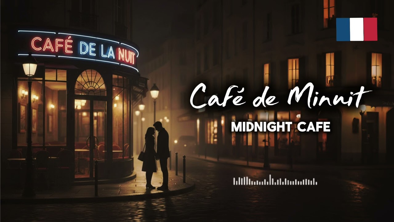 Café de Minuit — Vintage French | Romantic Paris Night Retro French Jazz Love Music 2025