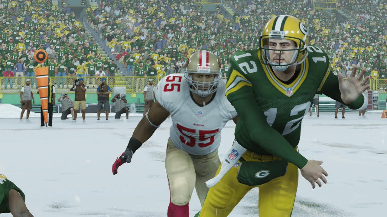 San Francisco 49ers vs Green Bay Packers - NFL Wildcard Playoffs 2014 Madden 25 (PS4)