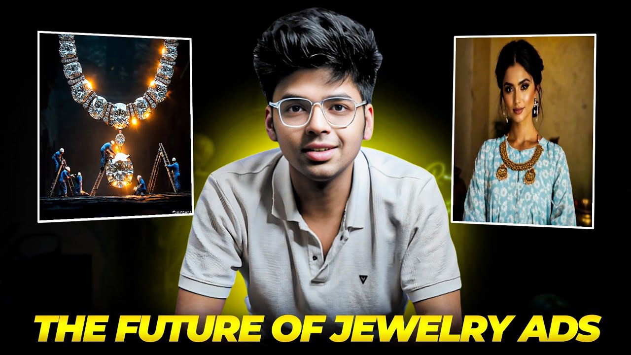 The future of jewellery ads | jewellery ads using ai | jewellery adshoot | ai model