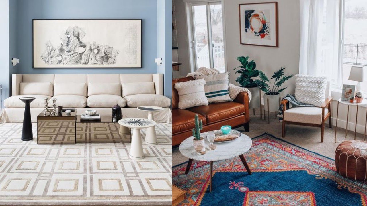 Belas Inspira&ccedil;&otilde;es de como utilizar tapete na Decora&ccedil;&atilde;o de casa