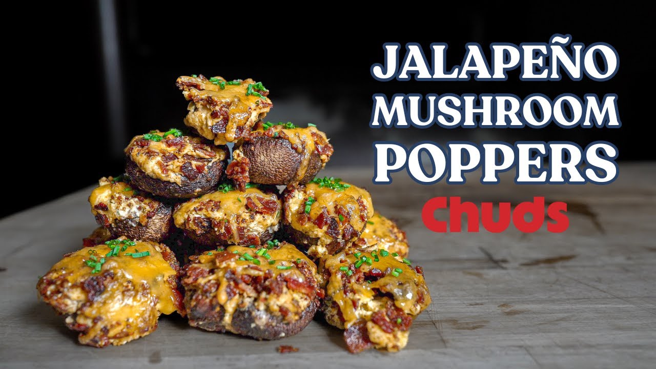 BBQ Mushroom Poppers! | Chuds BBQ