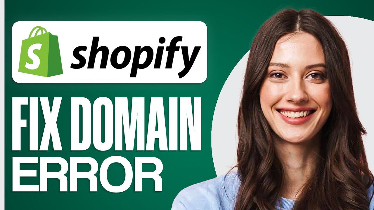 How To Fix Domain Error In Shopify | Domain Needs Attention - SOLUTION (2026)
