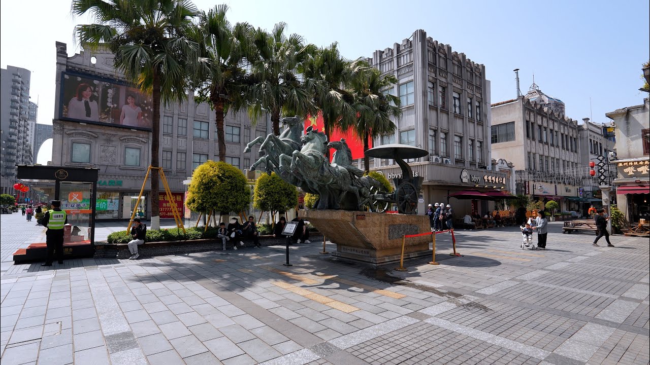Wuma Pedestrian Street, Wenzhou, China【4K 50P】
