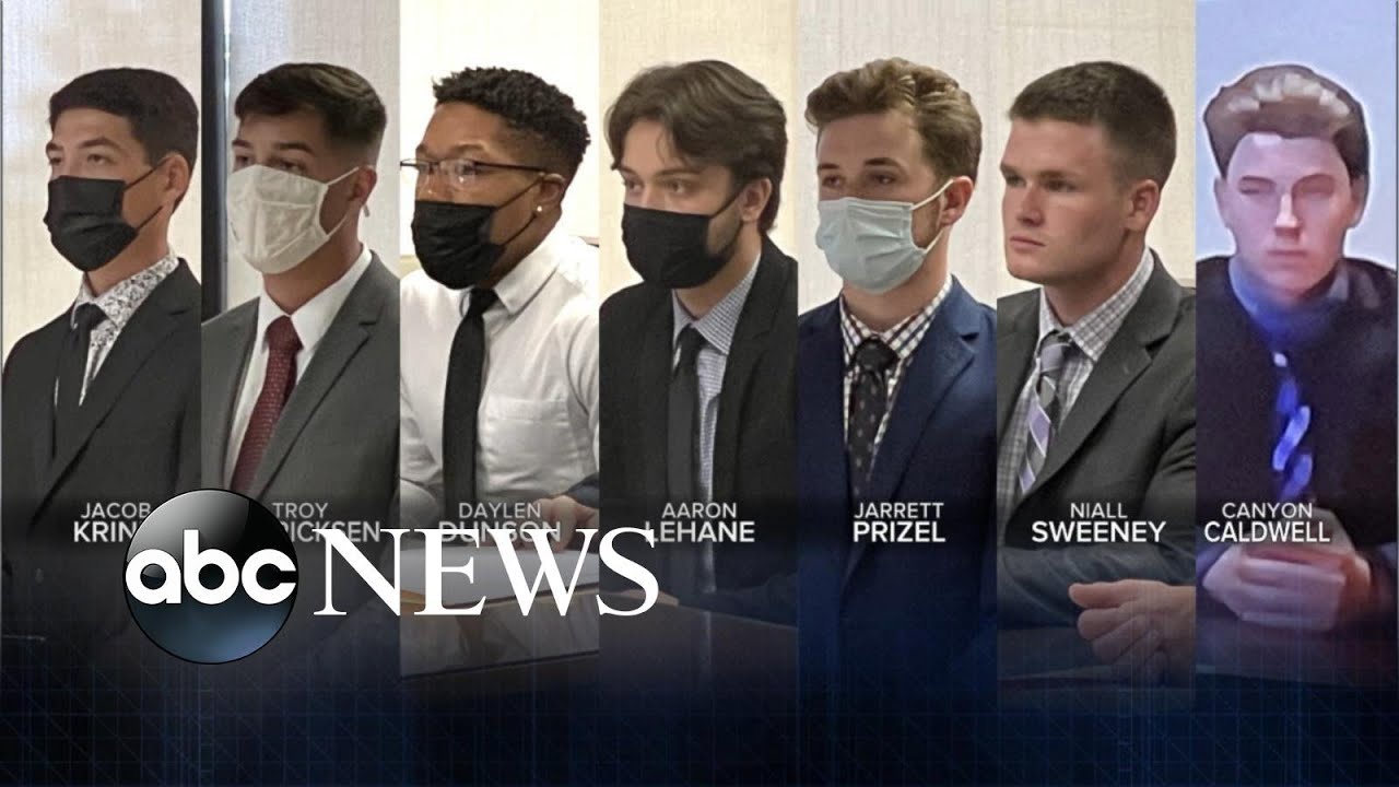 7 former frat members plead not guilty in connection to hazing death | WNT