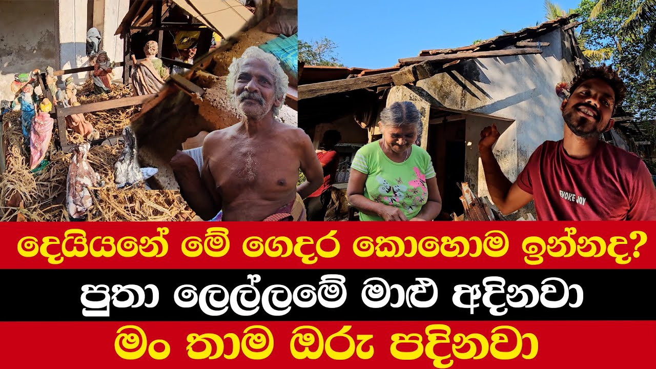 දෙයියනේ මේ ගෙදර කොහොම ඉන්නද? | පුතා ලෙල්ලමේ මාළු අදිනවා | මං තාම ඔරු පදිනවා