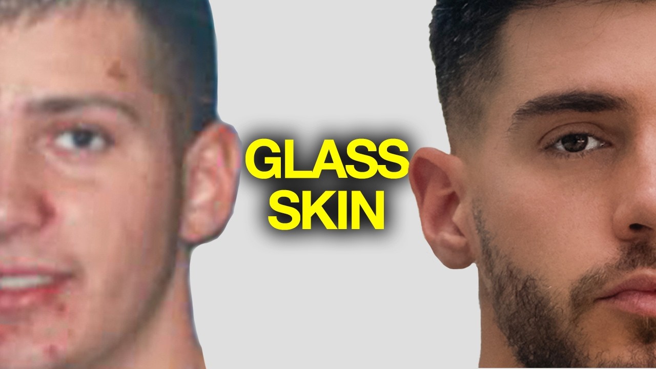 как получить стеклянную кожу мужчине