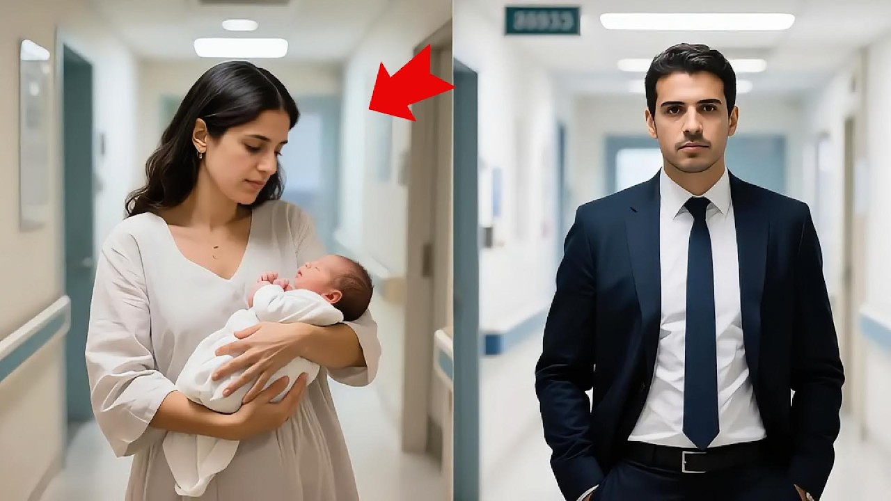 O BILIONÁRIO CORRE AO HOSPITAL PARA VER A NOIVA, ATÉ ENCONTRAR A EX AMADA COM UM RECÉM-NASCIDO
