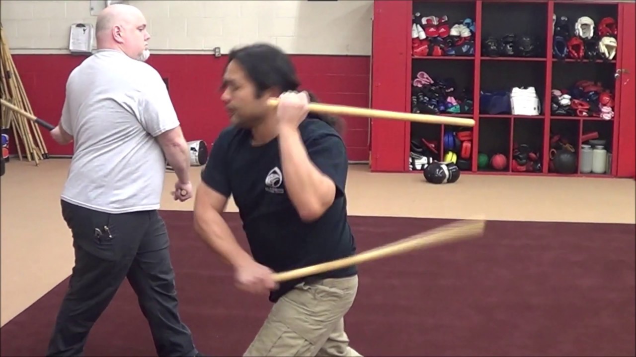 Translating a sinawali pattern to fighting technique