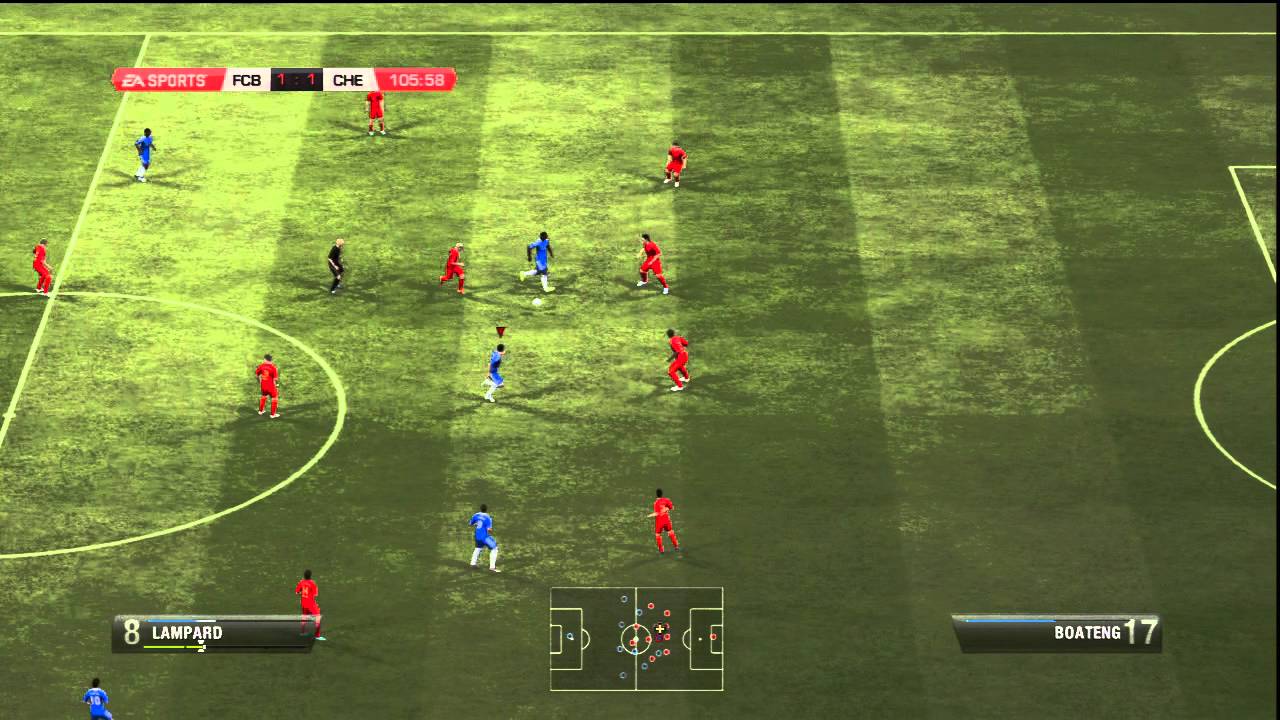 FIFA 12 - Challenge 75 - Bayern Munich vs Chelsea (Champions League Final)