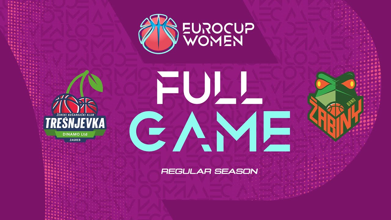 WBC Tresnjevka Dinamo LTD v Zabiny Brno | Full Basketball Game | EuroCup Women 2025-26