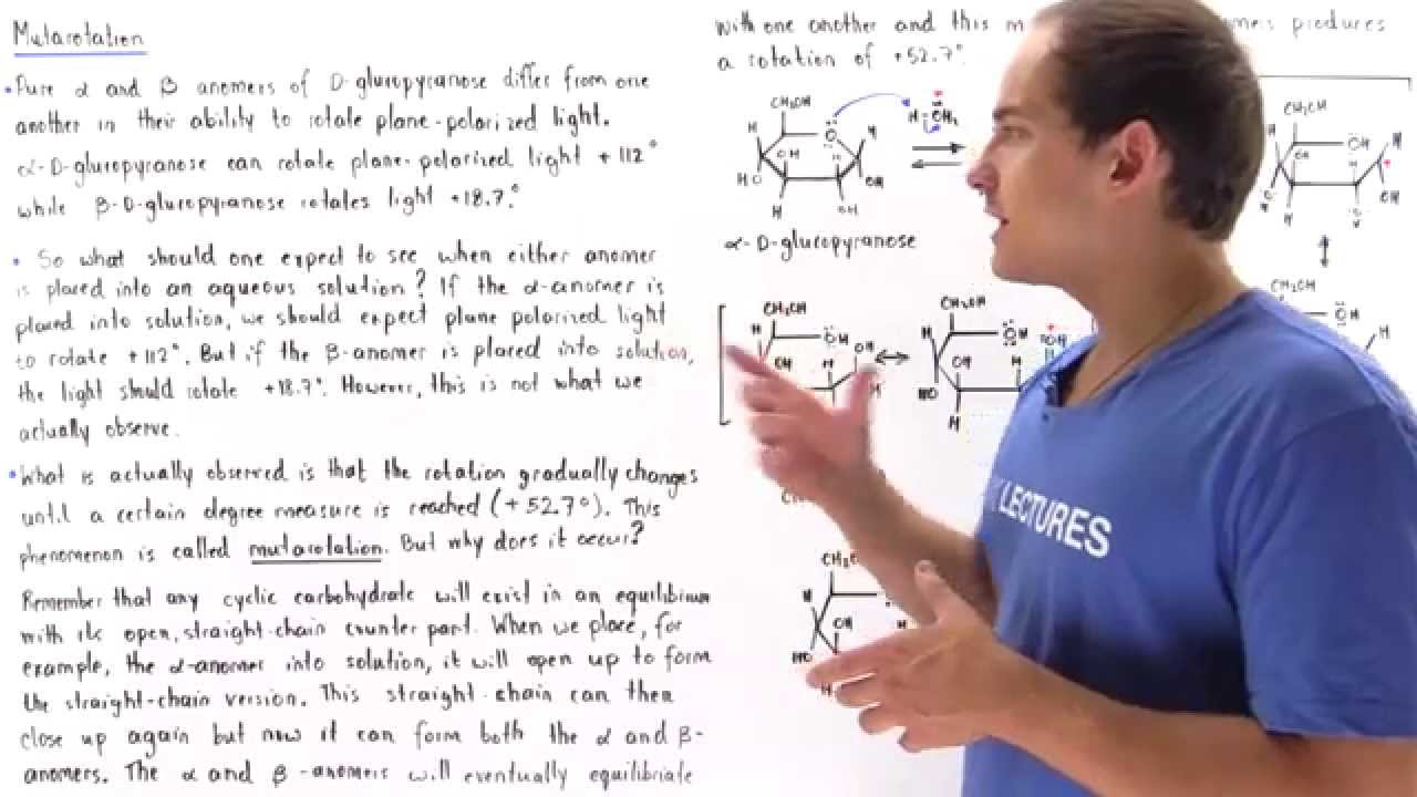Mutarotation of Carbohydrates