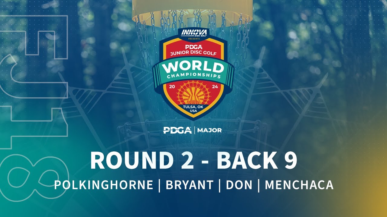 2024 PDGA Junior Disc Golf World Championships | FJ18 R2B9 | Nesse, Polkinghorne, Orona, Don