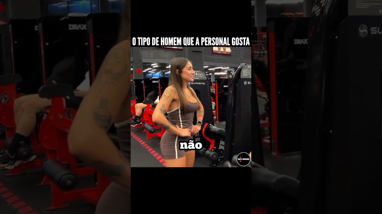 ELA N&Atilde;O GOSTA DE MAROMBEIRO #academia #humormaromba