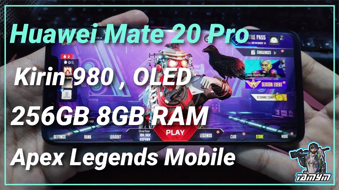 Huawei Mate 20 Pro apex legend mobile Gaming Test Max Setting | Configuration Settings 2022