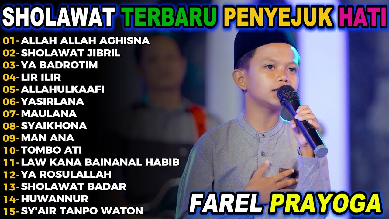ALLAH ALLAH AGHISNA  Farel Prayoga Full Album Terbaru Viral Sholawat