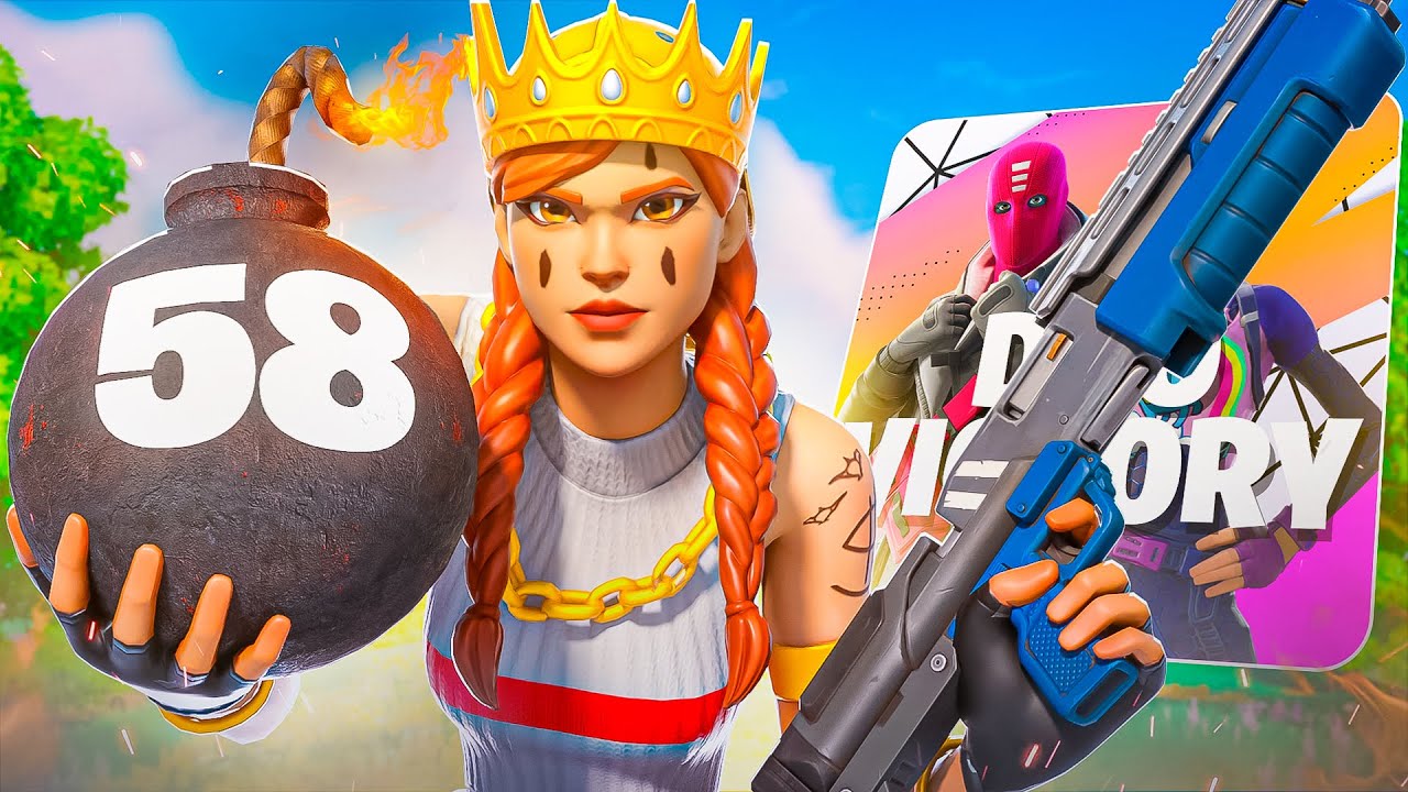 Победа в турнире Duo Cash Cup с 58 убийствами 🔥🏆