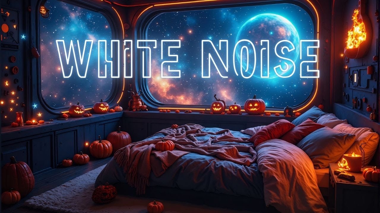 Spaceship Bedroom Ambience | Deep Focus Engine Hum for Study, Work & Sleep