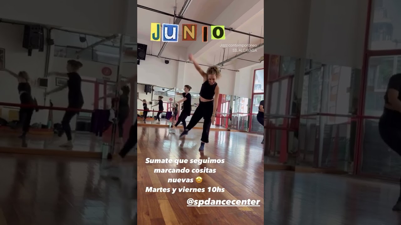 Clases de danza jazz contempor&aacute;neo a cargo de Silvina Alcayaga en #spdc #contempo #danza #coreo