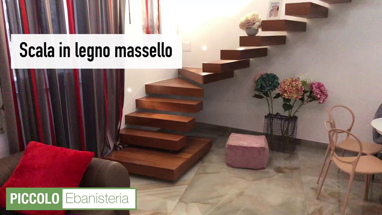 Scala in legno