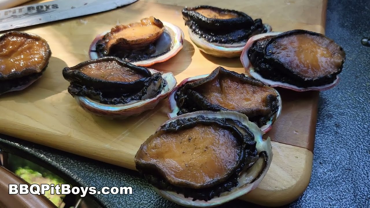 Grilled Abalone | Recipe | BBQ Pit Boys