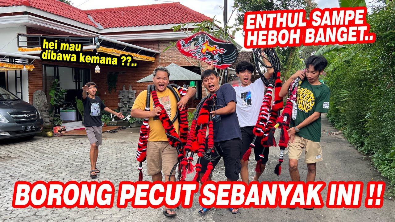 UNBOXING PECUT SATU KARUNG !! Enthul heboh sendiri