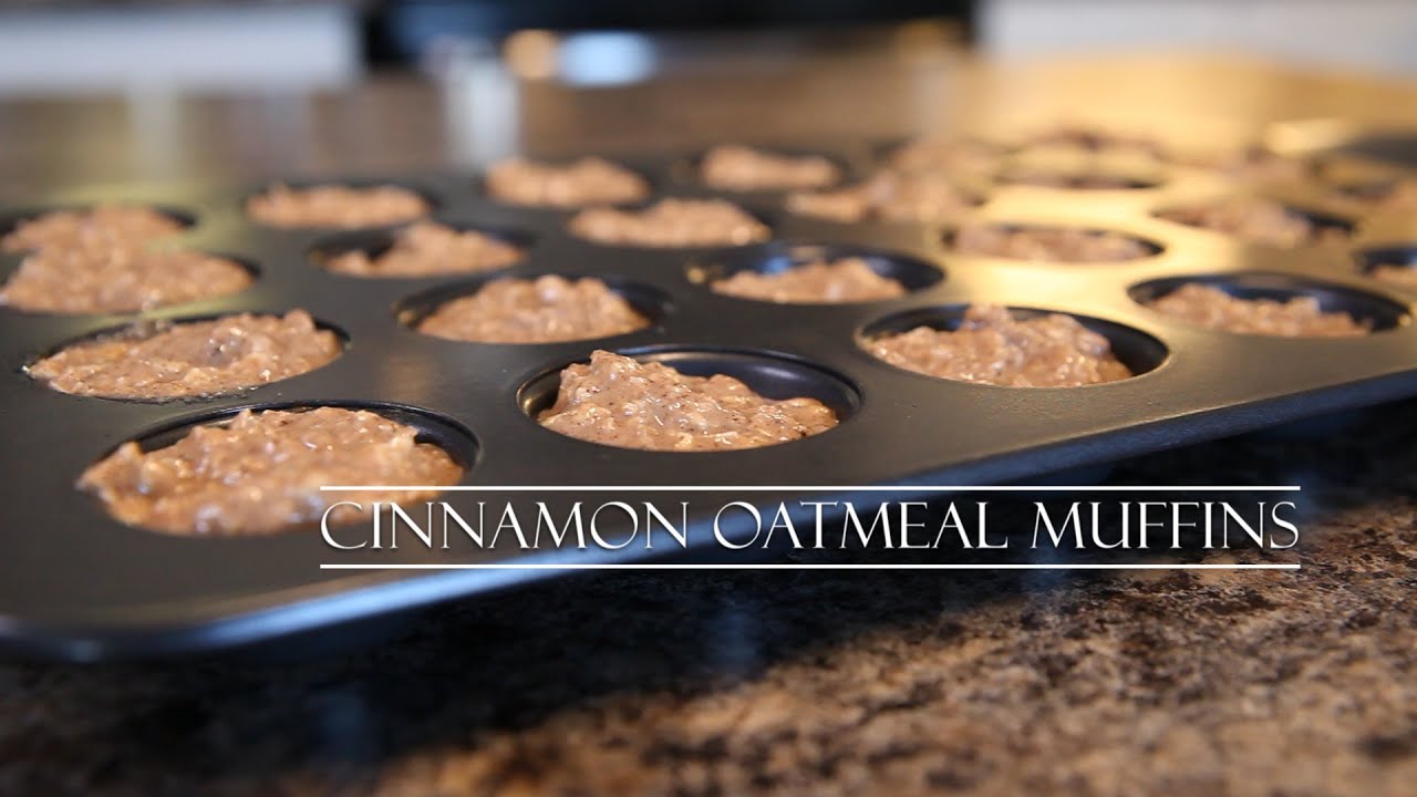 Cinnamon Oatmeal Muffins