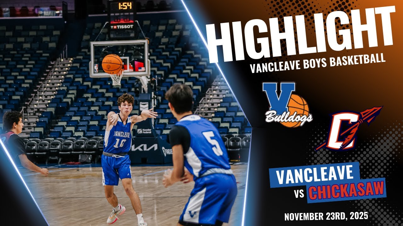 Vancleave High School @ Chickasaw | Boys Basketball | Game Highlights 11/21/2025