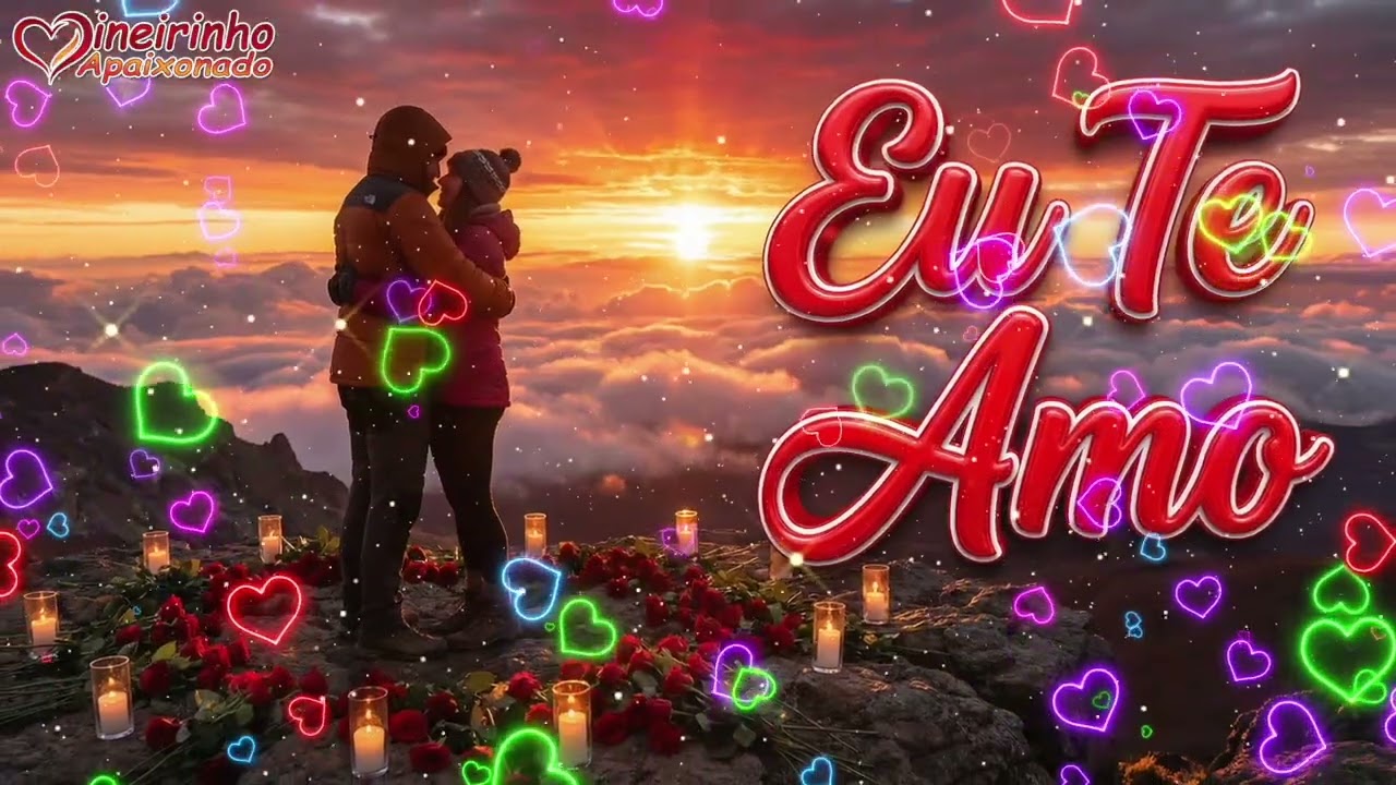 Seu Olhar Me Conquista Toda Vez… Eu Te Amo! 🌺✨