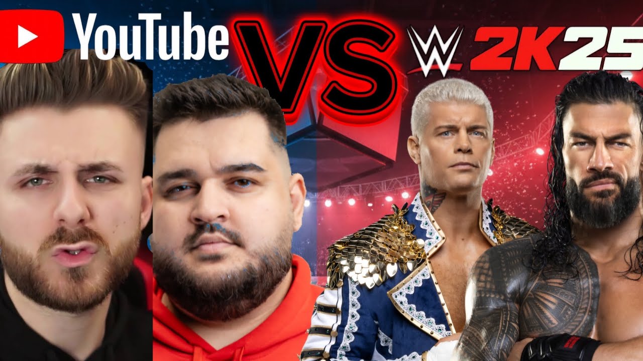 iRaphahell & xSlayder vs Roman Reigns! Cine câștigă centura în WWE 2K25? 🥊